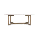 Kade Bark Brown Dining Table - Ornate Home