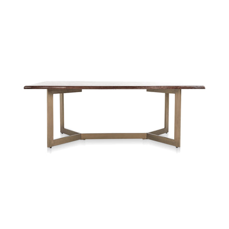 Kade Bark Brown Dining Table - Ornate Home