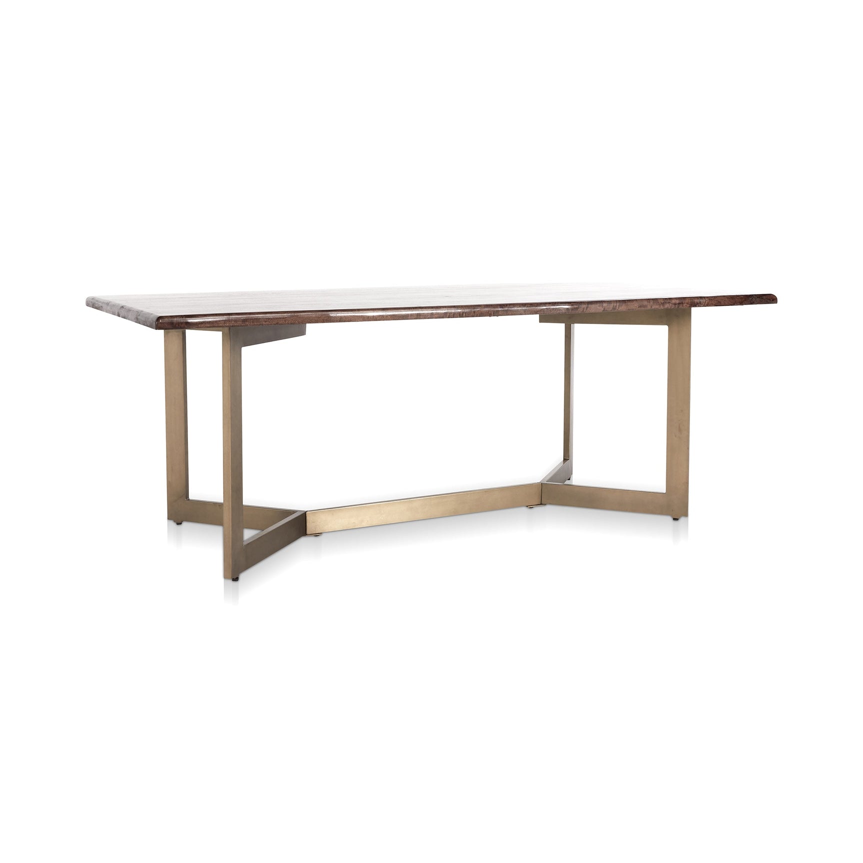 Kade Bark Brown Dining Table - Ornate Home