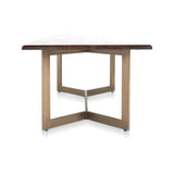Kade Bark Brown Dining Table - Ornate Home