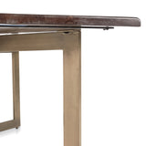 Kade Bark Brown Dining Table - Ornate Home