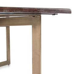 Kade Bark Brown Dining Table - Ornate Home