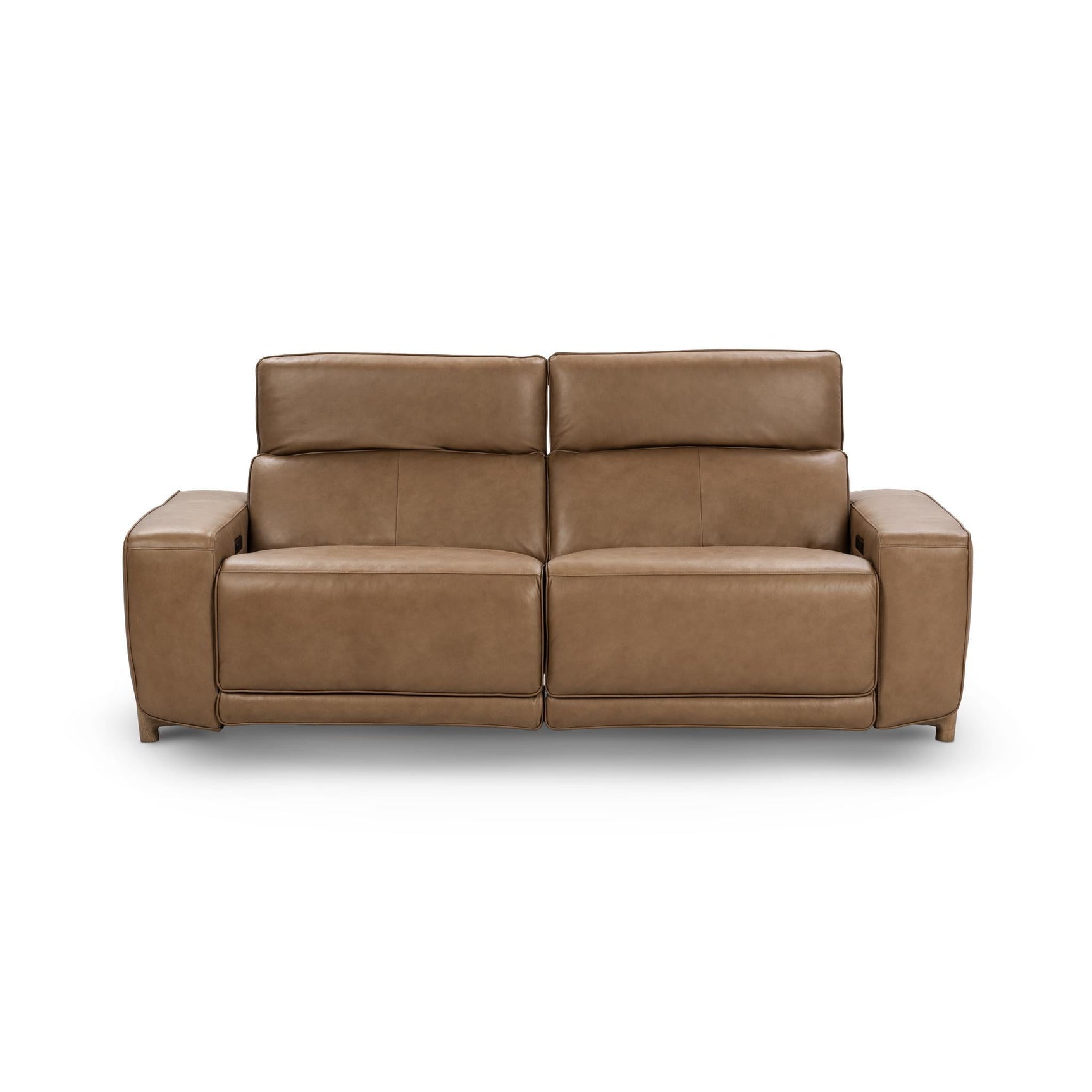 Kadon Tan Reclining Sofa - Ornate Home