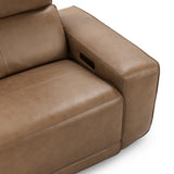 Kadon Tan Reclining Sofa - Ornate Home
