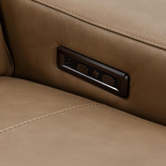 Kadon Tan Reclining Sofa - Ornate Home