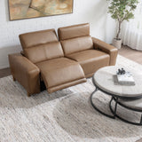 Kadon Tan Reclining Sofa - Ornate Home