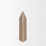Kael Gray Resin Textured Concrete Decorative Object - Ornate Home