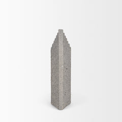 Kael Gray Resin Textured Sandstone Decorative Object - Ornate Home