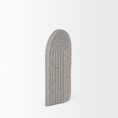 Kael Gray Resin Textured Sandstone Decorative Object - Ornate Home