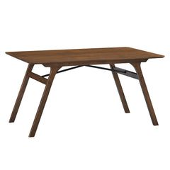 Kaela Walnut Dining Table - Ornate Home