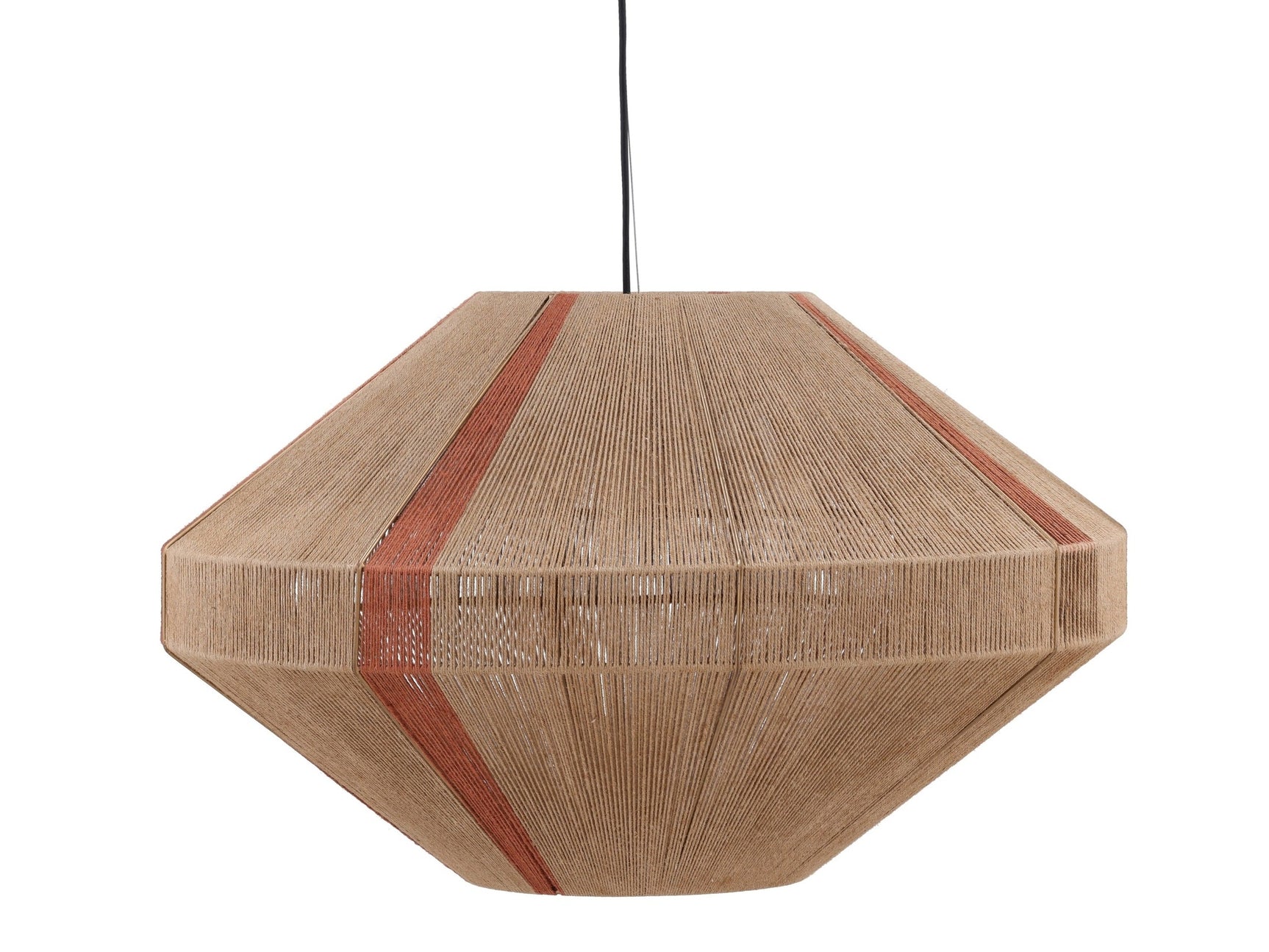 Kaelani Natural/Rust Pendant Light - Ornate Home