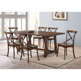 Kaelyn Dark Oak Dining Table - Ornate Home