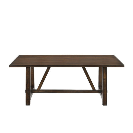 Kaelyn Dark Oak Dining Table - Ornate Home
