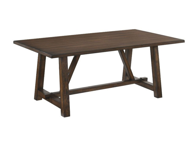 Kaelyn Dark Oak Dining Table - Ornate Home