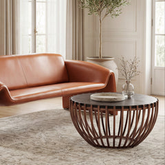 Kafig Bronze Coffee Table - Ornate Home