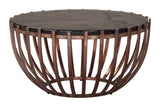 Kafig Bronze Coffee Table - Ornate Home