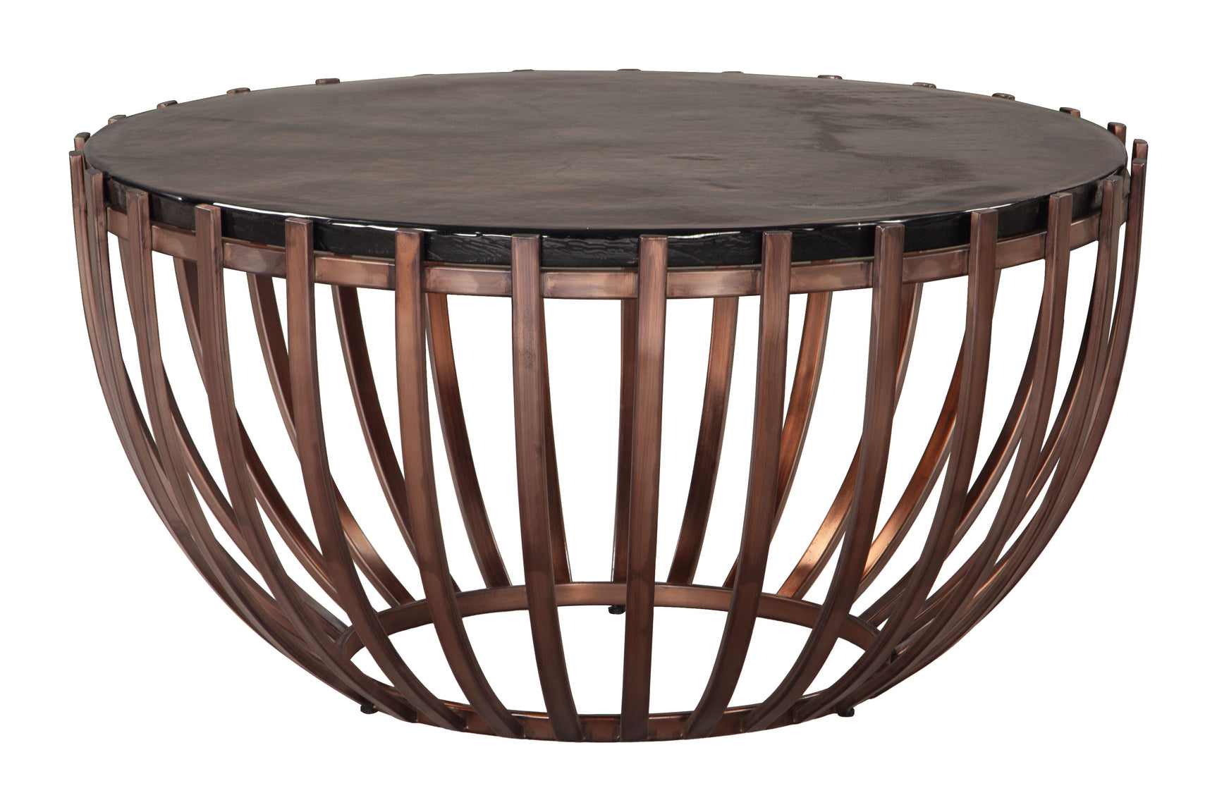 Kafig Bronze Coffee Table - Ornate Home
