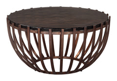 Kafig Bronze Coffee Table - Ornate Home
