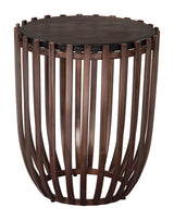 Kafig Bronze Side Table - Ornate Home