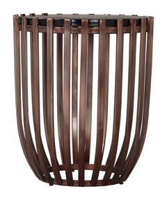 Kafig Bronze Side Table - Ornate Home
