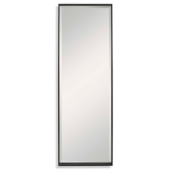 Kahn Black Oversized Rectangular Mirror - Ornate Home