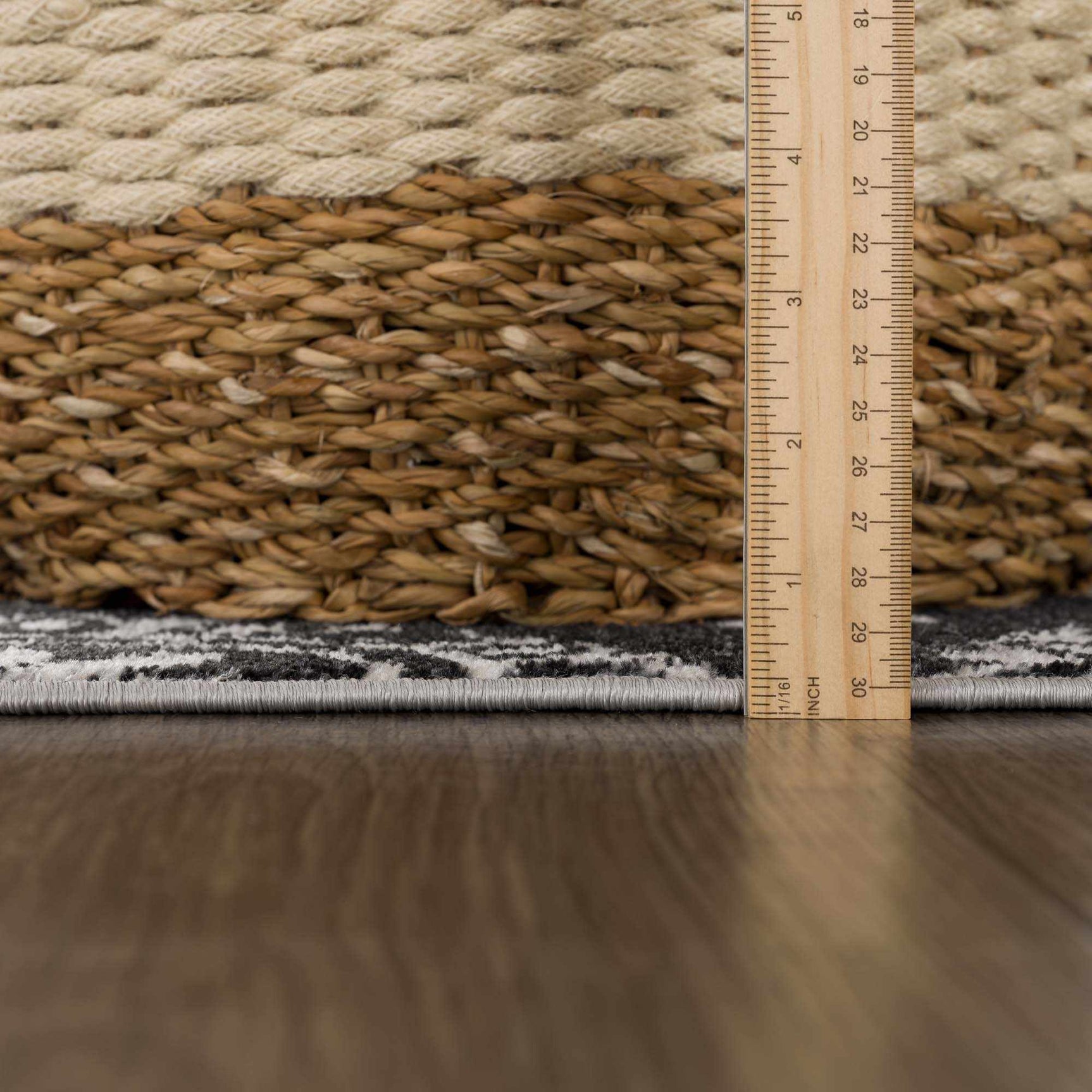 Kahraman Black & White Washable Rug - Clearance - Ornate Home
