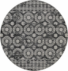 Kahraman Black & White Washable Rug - Clearance - Ornate Home