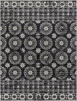 Kahraman Black & White Washable Rug - Clearance - Ornate Home