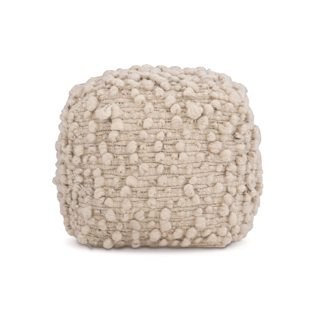 Kai Beige/Tan Fabric Ottoman - Ornate Home