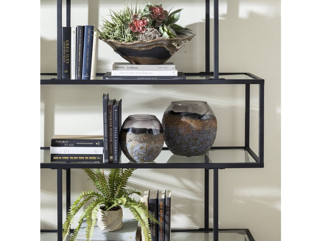 Kai Black Large Candle Holder - Ornate Home