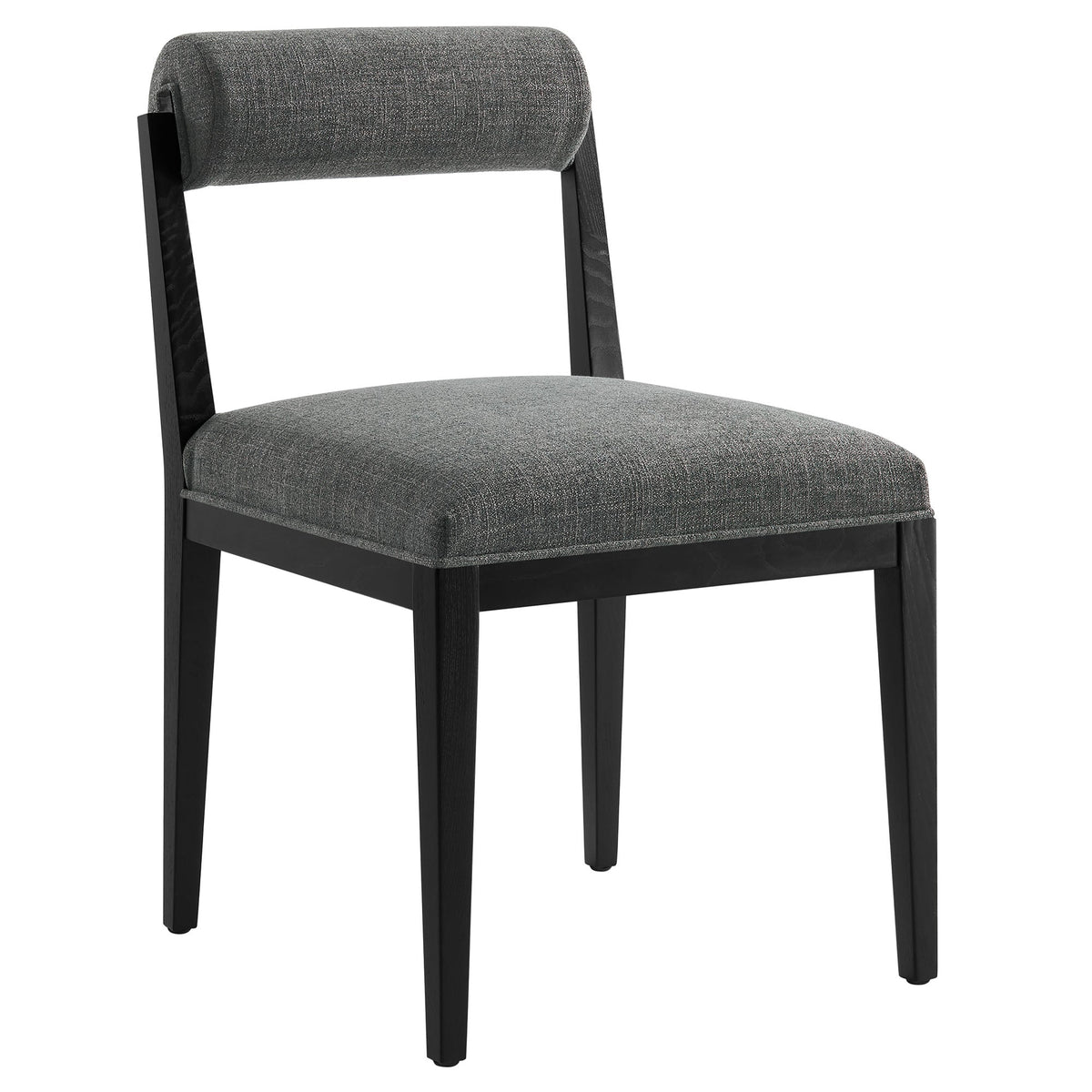 Kai Charcoal Fabric Dining Chair (Set of 2) - Ornate Home