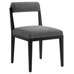 Kai Charcoal Fabric Dining Chair (Set of 2) - Ornate Home