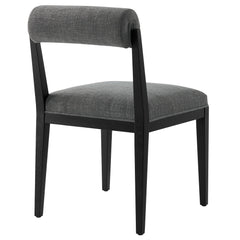 Kai Charcoal Fabric Dining Chair (Set of 2) - Ornate Home