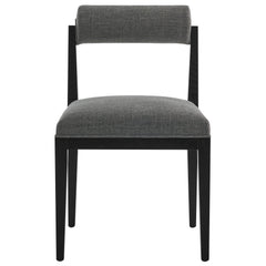 Kai Charcoal Fabric Dining Chair (Set of 2) - Ornate Home