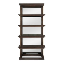 Kai Dark Walnut Etagere - Ornate Home
