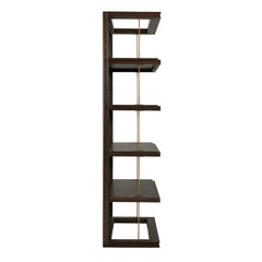Kai Dark Walnut Etagere - Ornate Home