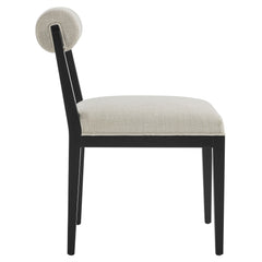 Kai Linen Fabric Dining Chair (Set of 2) - Ornate Home