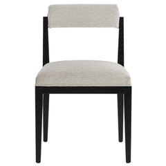 Kai Linen Fabric Dining Chair (Set of 2) - Ornate Home