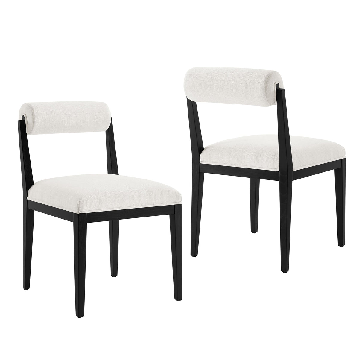 Kai Salt Fabric Dining Chair (Set of 2) - Ornate Home
