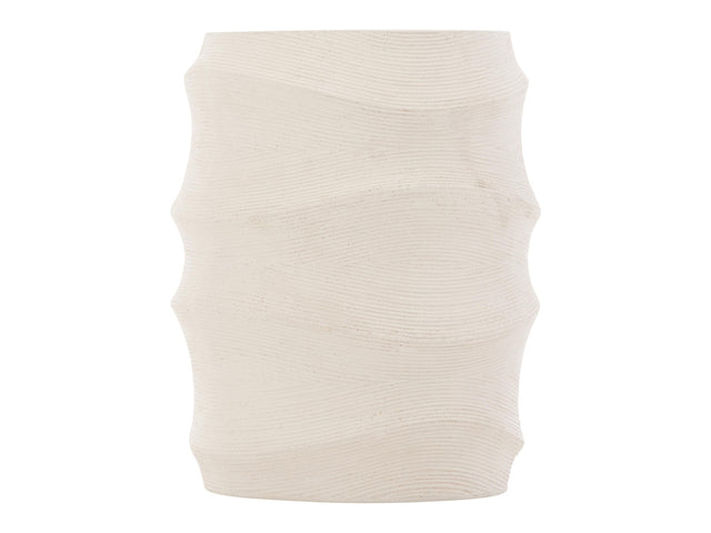 Kai White Outdoor Accent Table - Ornate Home