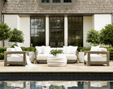 Kai White Outdoor Cocktail Table - Ornate Home