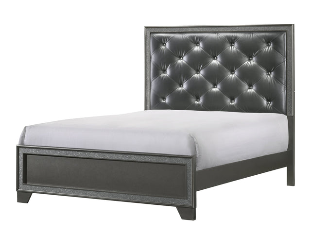 Kaia Gary King Upholstered Panel Bed - Ornate Home