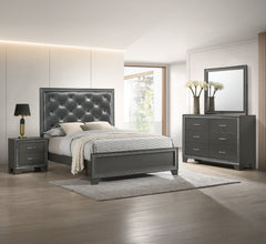 Kaia Gary King Upholstered Panel Bed - Ornate Home