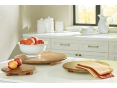 Kaidler Brown Tray Set (Set of 3) - Ornate Home