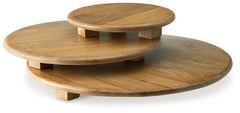 Kaidler Brown Tray Set (Set of 3) - Ornate Home