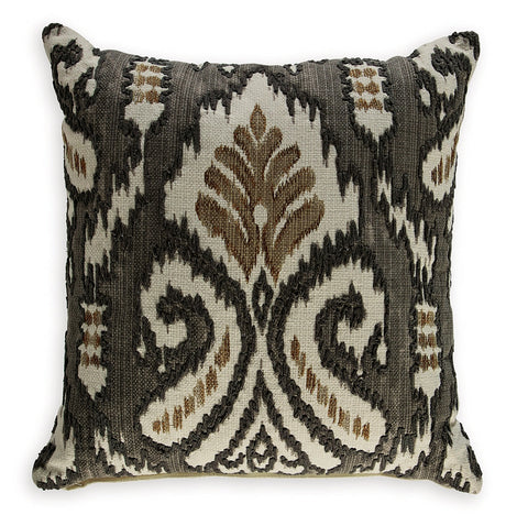 Kaidney Ivory/Gray/Gold Pillow (Set of 4) - Ornate Home