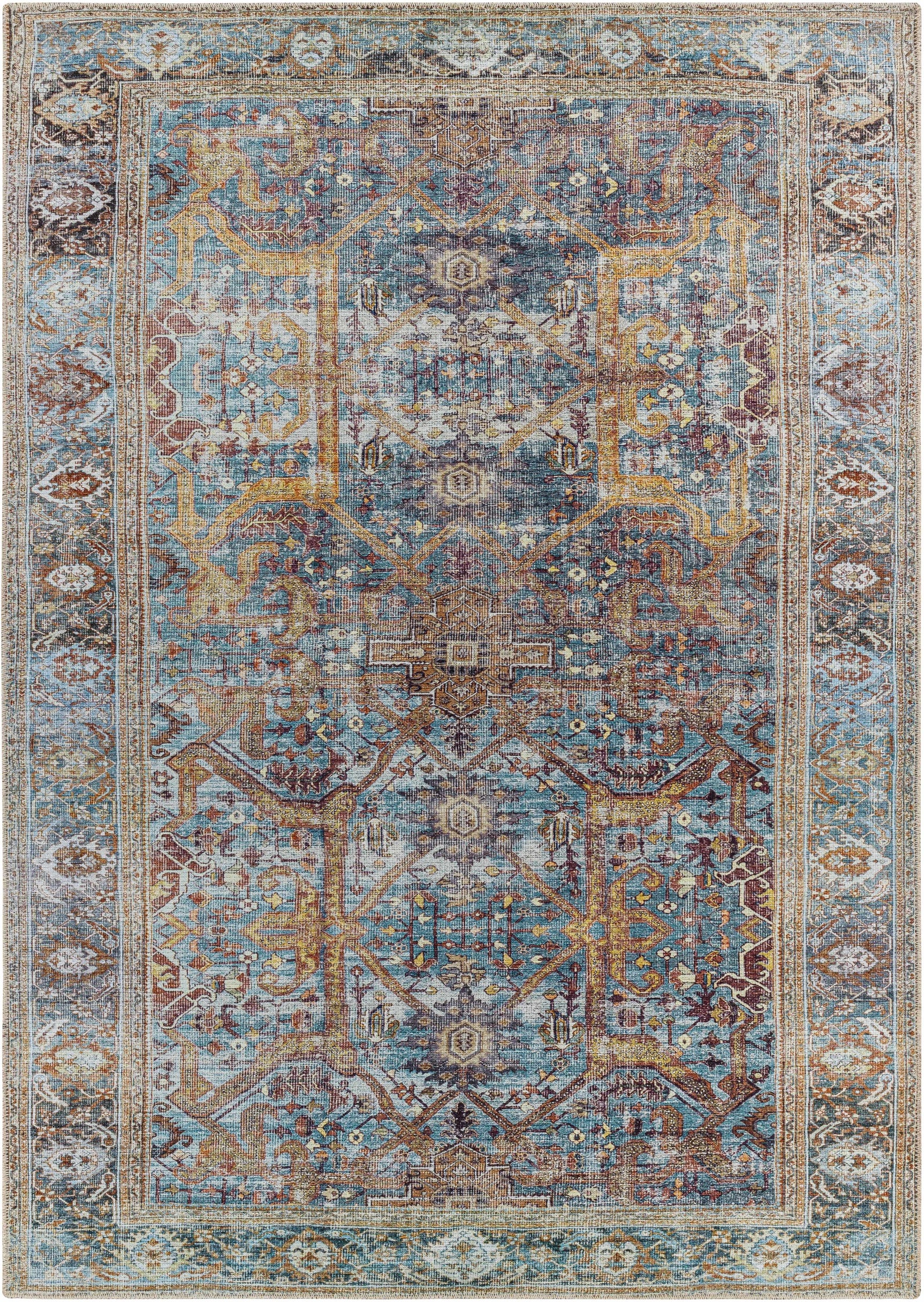 Kaif Washable Area Rug - Clearance - Ornate Home