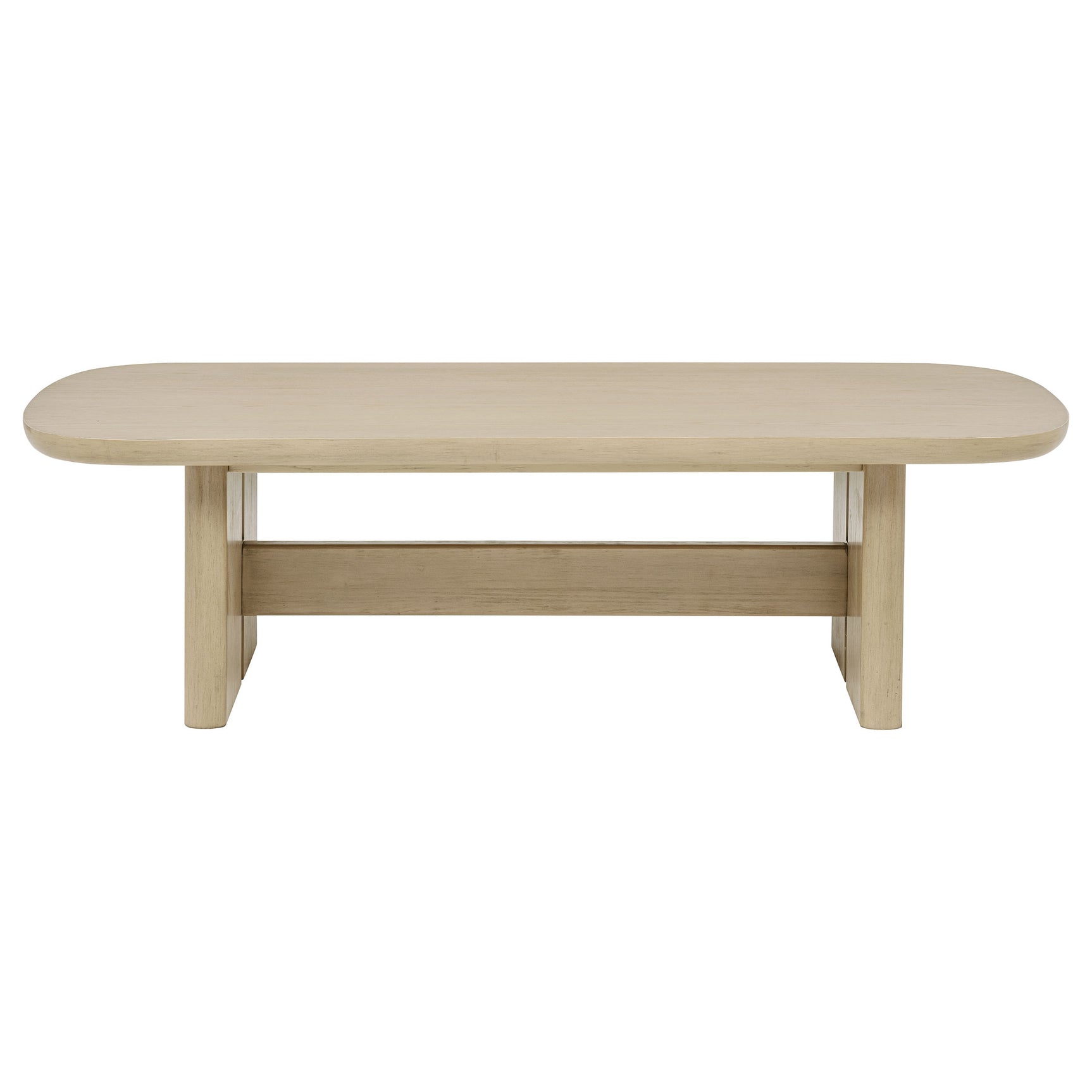 Kailani Beige Oak 3-piece Coastal Coffee and End Table Set - Ornate Home