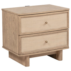 Kailani Beige Oak 5-piece Eastern King Bedroom Set - Ornate Home