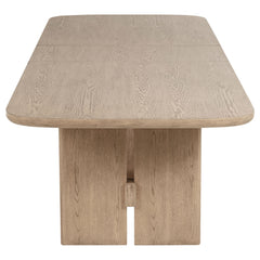 Kailani Beige Oak 7-piece Dining Room Set - Ornate Home